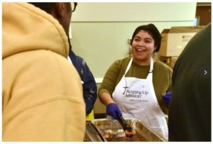 Helping Up Mission Christmas Meal | PHOTOS